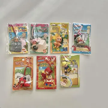 [지역 한정] 큐피 인형 스트랩 7개 세트