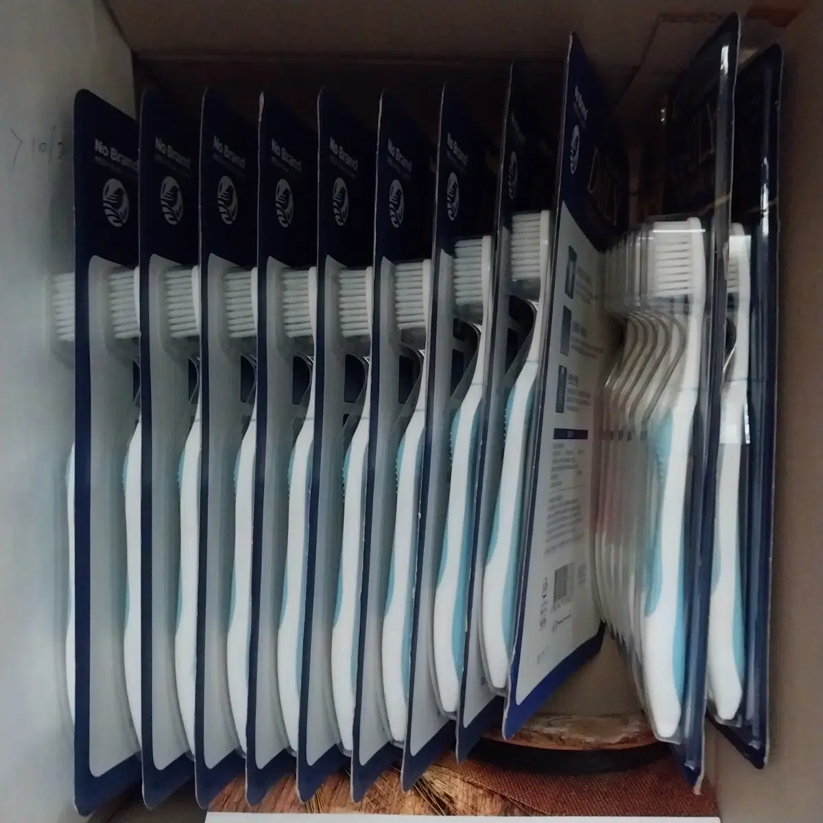 66 toothbrushes
