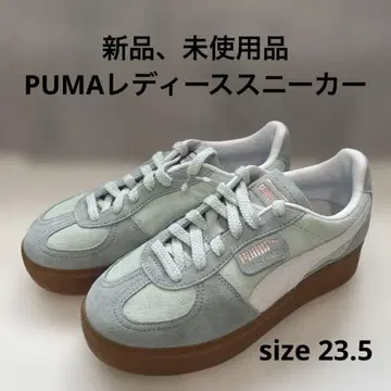 [신상품, 미사용품] PUMA PALERMO 사이즈 23.5 피스풀 블루
