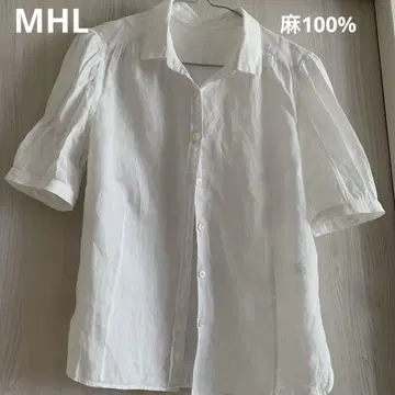MHL 린넨 여성용 셔츠