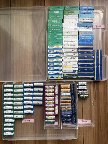 N 게이지 탱크 컨테이너 묶음 세트 판매 코키 화물