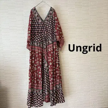 Ungrid 에스닉 디자인 원피스 새상품급 에스닉 패턴