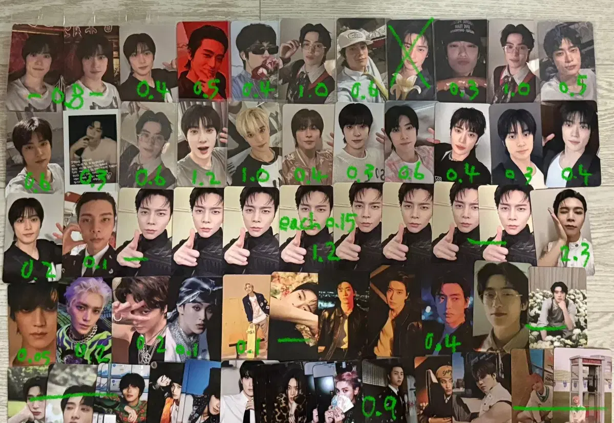 Nct poca bulk wts nct dream 127 wish mark haechan u jaemin jaehyun johnny