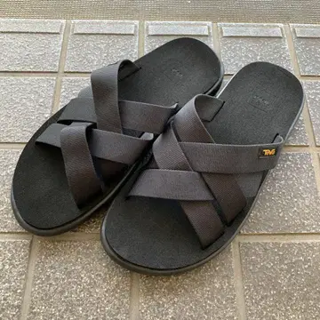 Teva VOYA SLIDE 테바 테바 보야 슬라이드 블랙 검정
