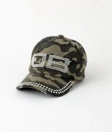 BEEDEN BD STUDS DAMAGE CAP 카모플라쥬 멀티 캡