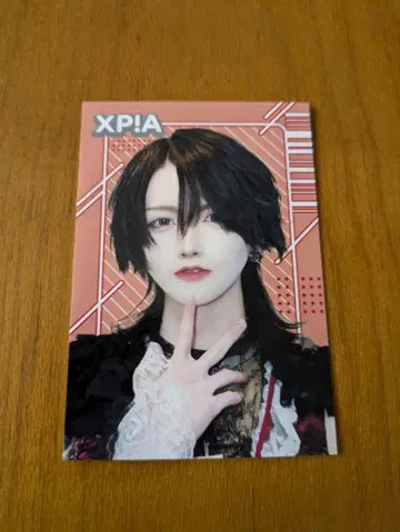 XP!A 크로스 피아 츠바키 GIGO 콜라보 드링크 카드