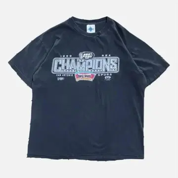 레어! NBA 샌안토니오 스퍼스 챔피언스 티셔츠 L 사이즈