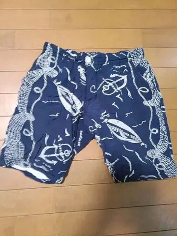 SEILIN & Co. 해양 모티브 네이비 숏 팬츠