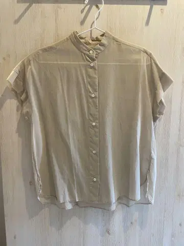 Steven Alan 스티븐 앨런 시어 블라우스 베이지