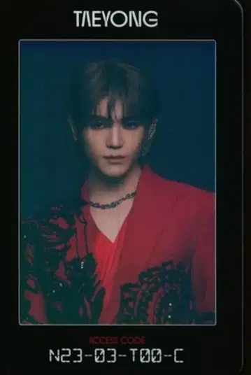 NCT2020 RESONANCE Pt.2 TAEYONG 액세스 카드