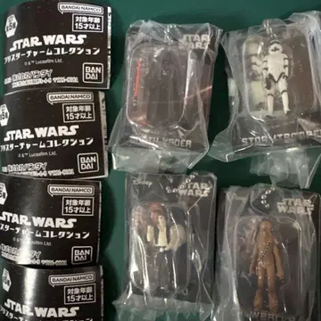 STAR WARS 블리스터 참 컬렉션 다스 베이더 등 4종 가챠