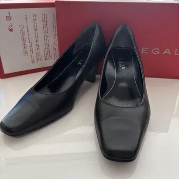 REGAL 펌프스 스퀘어 5cm 힐