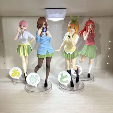 5등분의 신부 Luminasta 피규어 4개 세트