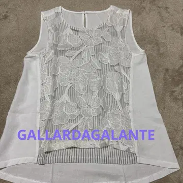 GALLARDAGALANTE 슬리브리스 탑
