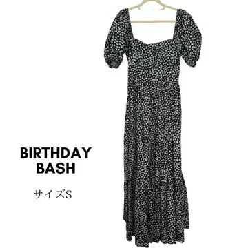 BIRTHDAY BASH 생일 농구화 꽃무늬 롱 원피스 S 사이즈