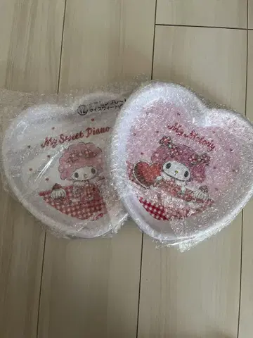 마이멜로디 제일복권 멜라민 플레이트 2개 세트!