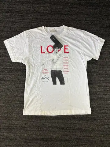 Marc By Marc Jacobs LOVE 그래픽 티셔츠 화이트 M