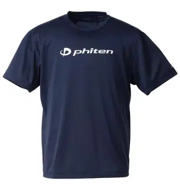 Phiten RAKU 셔츠 로고 반팔 티셔츠 fshcr4