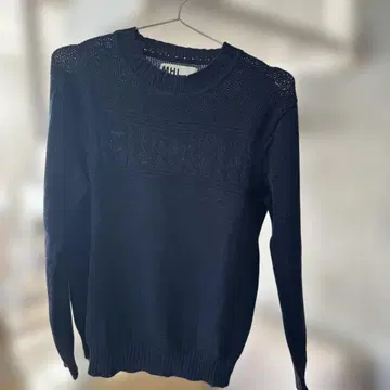 MHL, 네이비 크루넥 니트