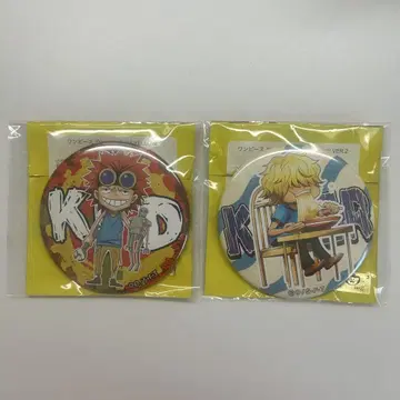 원피스 키드 & 킬러 캔뱃지