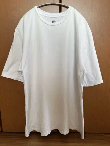 그라프페이퍼 2팩 크루넥 티셔츠 화이트