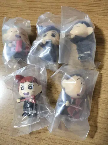 크레용 신짱 음악대 전 5종 가챠 컴플리트