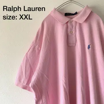 Ralph Lauren 피케 셔츠 XXL 핑크