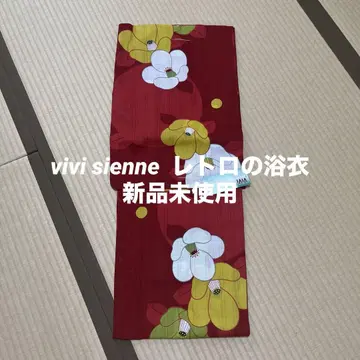 미사용 새상품 vivi sienne 레트로 유카타 정가 32000엔