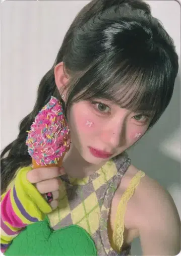 ITZY Algorhythm CHAERYEONG 트레이딩 카드 라키드로
