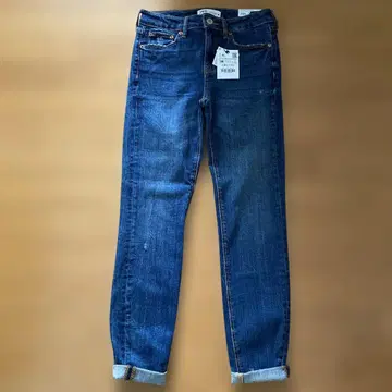 ZARA 자라 THE SKINNY 스키니 데님 다크 블루