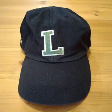 라코스테 블랙 캡 L 로고
