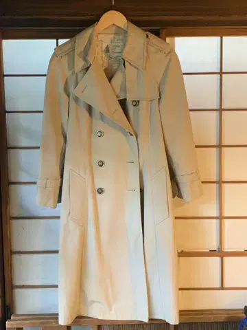 70s! LONDON FOG 트렌치코트 베이지