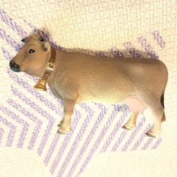 슐라이히 소 피규어 저지 소 목걸이 포함 schleich