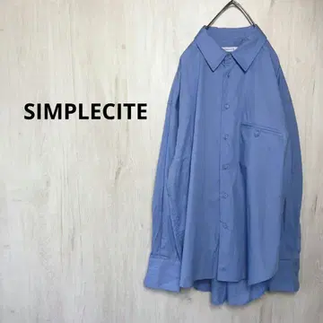 SIMPLECITE 포플린 버튼 다운 포켓 셔츠