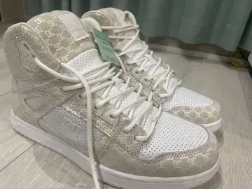 DC PURE HIGH-TOP SE 화이트 모노그램 11