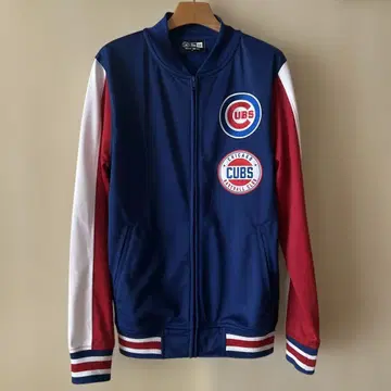 CUBS 컵스 바시티 자켓 네이비