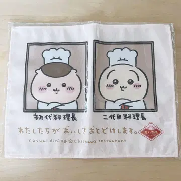 치이카와 레스토랑 런치 매트 토끼 밤만쥬 요리장