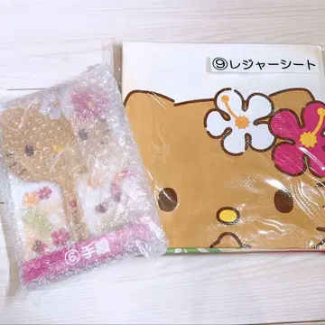 일광화상 헬로키티 당첨 복권 손거울 레저 시트 세트