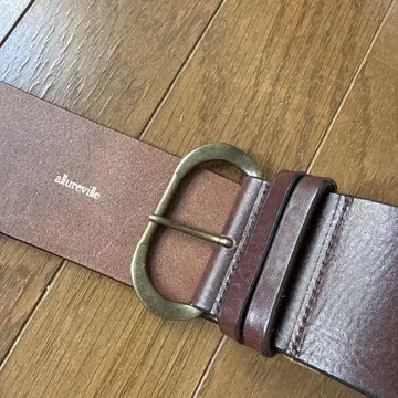 allureville 스무스 가죽 벨트 새상품
