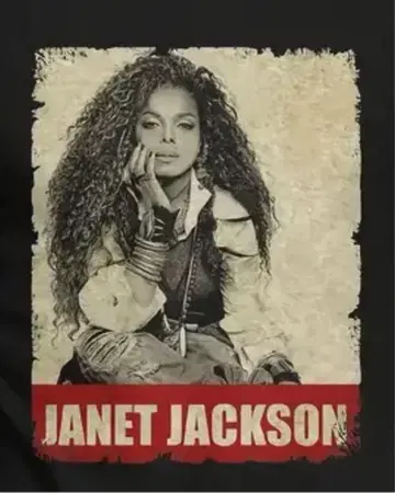 자넷 잭슨 티셔츠 Janet Jackson 재즈 서울 R&B