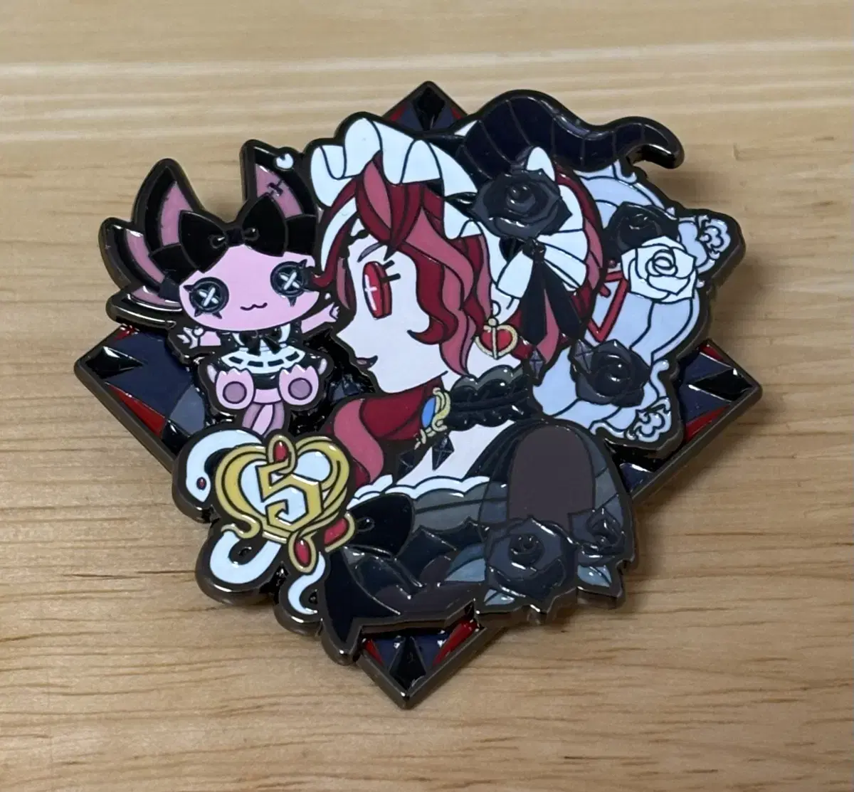 Identity V Masha Metal Badge