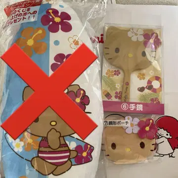 헬로키티 복권 거울 파우치 손거울
