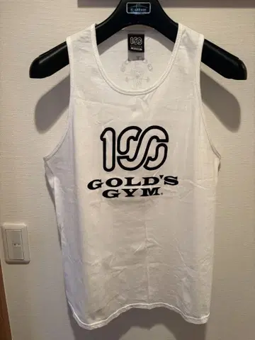 골드짐 100 ATHLETIC 탱크탑 우노 카오루 M 100AC 화이트