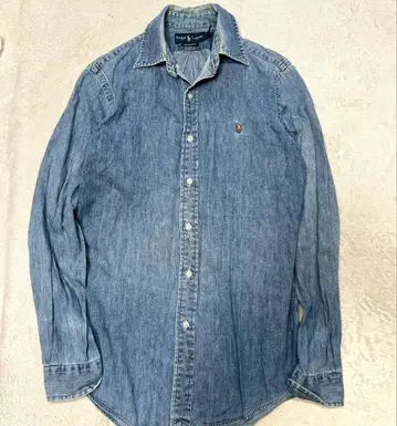Ralph Lauren 랄프 로렌 빈티지 데님 셔츠 포니 자수