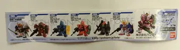 반다이 가샤폰 전사 f 2.5 가챠판 전 7종 세트
