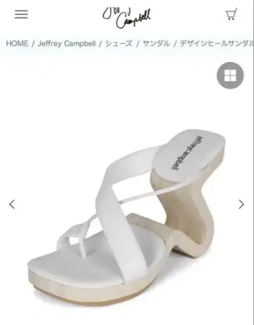 힐 샌들 Jeffrey Cambelle