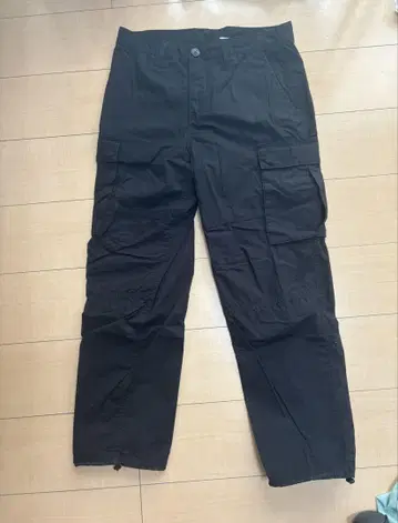 H&M 블랙 카고 팬츠 30/30