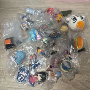 장르 무관 애니메이션 가챠가챠 묶음 판매
