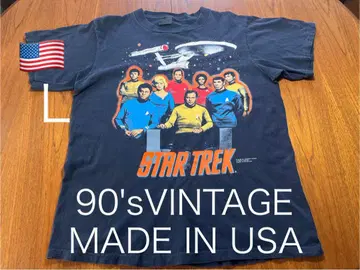USA제! 90년대 STAR TREK 티셔츠 빈티지 스타 트렉