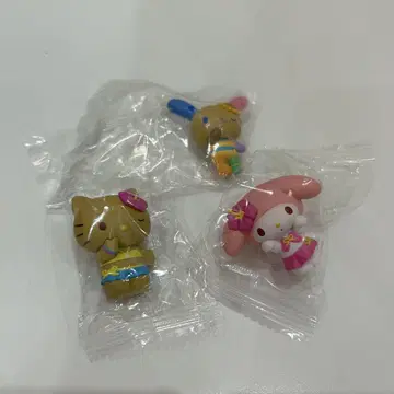 산리오 모두 함께 바캉스 피규어 일광화상 키티 우사하나 마이멜로디